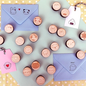 Tampons polymères Kawaii Pick & Mix - 1, 2 ou 3 au choix