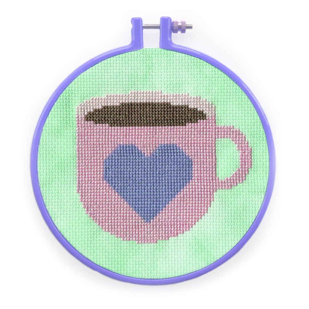 Kawaii Tea & Cake Cross Stitch Pattern Bundle - PDF CHARTS - Etsy UK