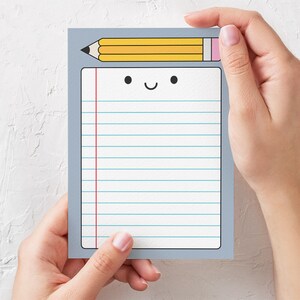 Happy Stationery Kawaii Notepad for Lists image 3