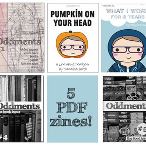 Oddments 5 Zine Set - Essen, Bücher, Japan - Digitales PDF