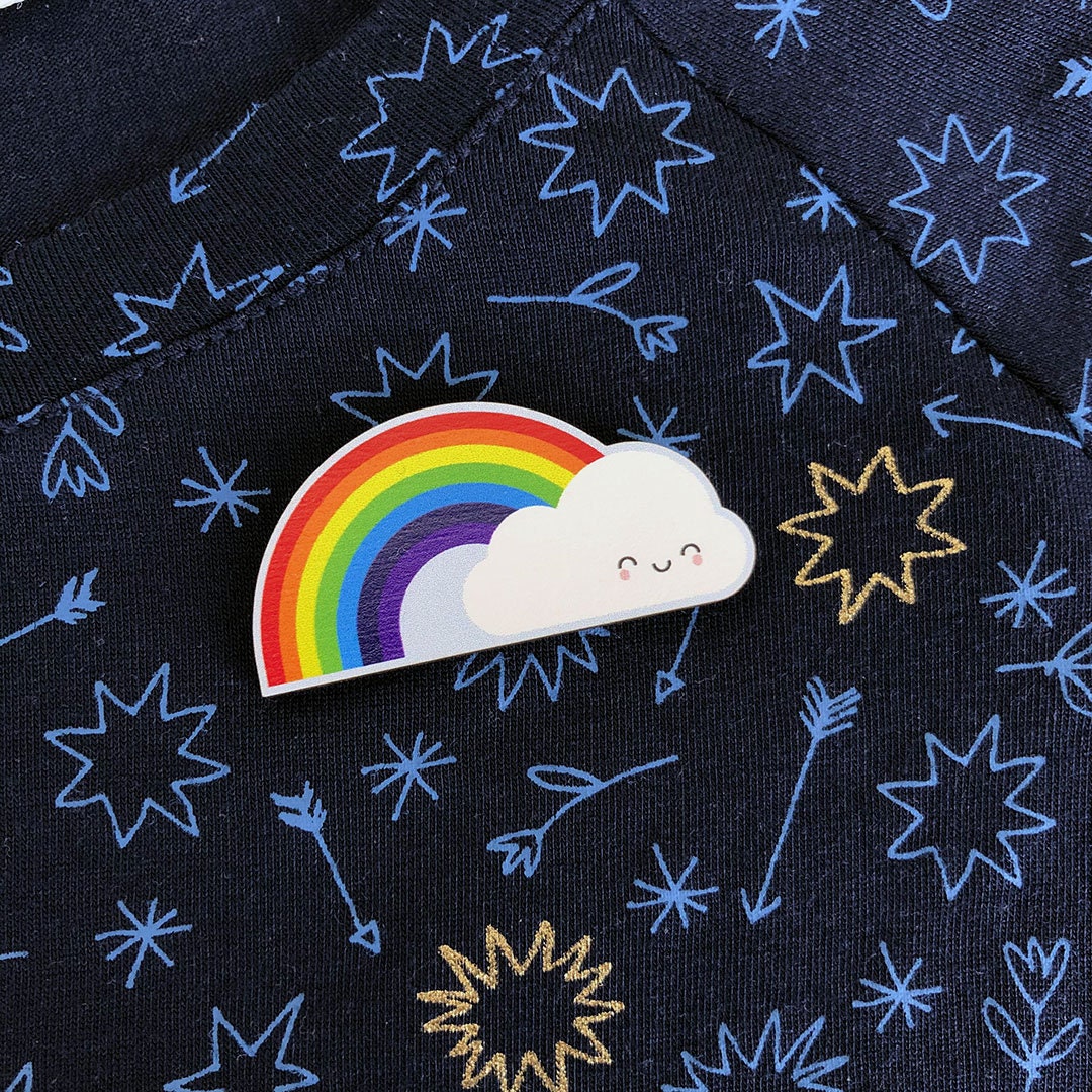 CLEARANCE Cute Glassine Envelopes with Cloud & Raindrop Pattern