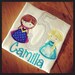 Floura Ahmed reviewed Custom Boutique Frozen Inspired Appliquéd Tee Your choice of number or letter