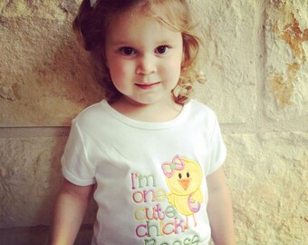 Cute Chick Easter Tshirt Easter Chick Tee