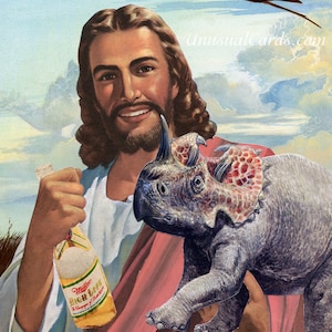 Miller Time- Because Jesus would drink the champagne of beers, you know that. Perfect art for home brewery, bar, she shed or man cave!