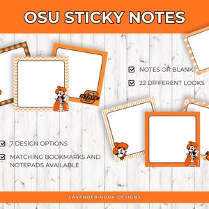 Oklahoma State University Sticky Notes | Stationary