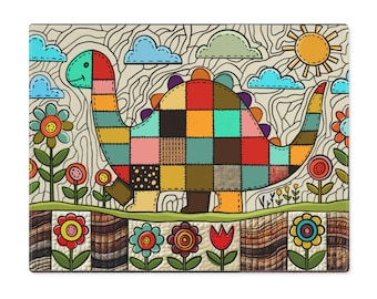 Patchwork Dinosaur Placemat