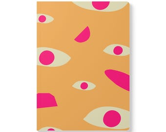 Eye Quilt Pattern Softcover Journal