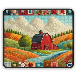 Gestepptes Land Maus Pad