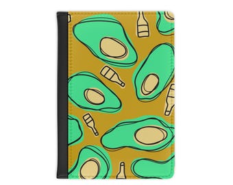 Striped Blocks Pattern Passport Cover