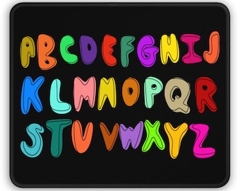 Fun Alphabet Mouse Pad