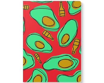 Red Hot Sauce & Fried Eggs Softcover Journal