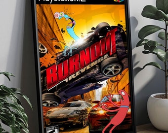 Smiling Friends Burnout Revenge Poster | Funny Matte Wall Art