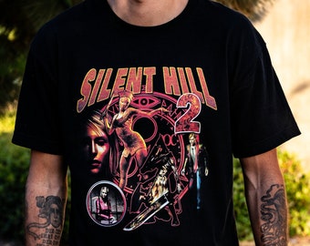 EXHIBITION OF SILENT HILL 2 ギルTee Tシャツ Silent Hill 2 T-shirt | Horror Video Game Fan Apparel - Etsy