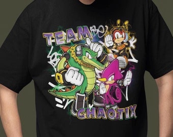 Team Chaotix T-Shirt | Retro Gaming Streetwear