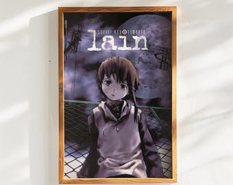 Serial Experiments Lain Poster: Gothic Anime Art Print - Etsy