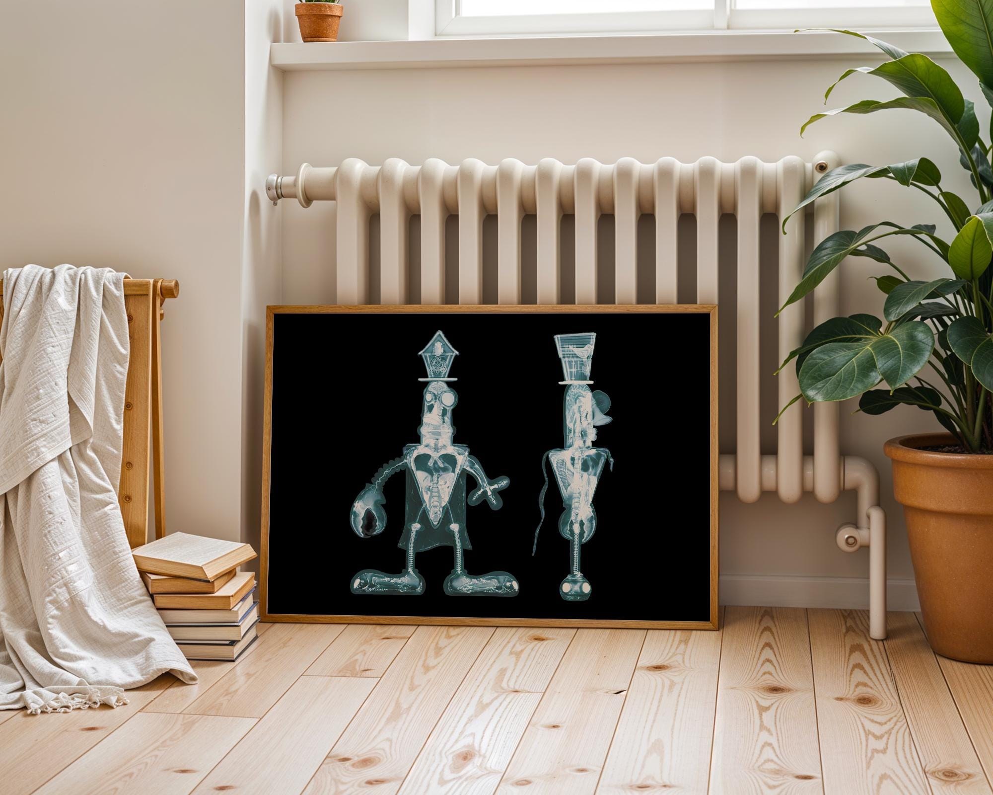 Silly Samuel X-ray Poster - Smiling Friends Art Print - Funny