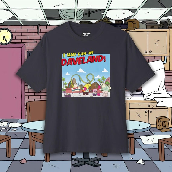 Smiling Friends Daveland T-shirt | Adult Swim Cartoon Tee - Etsy