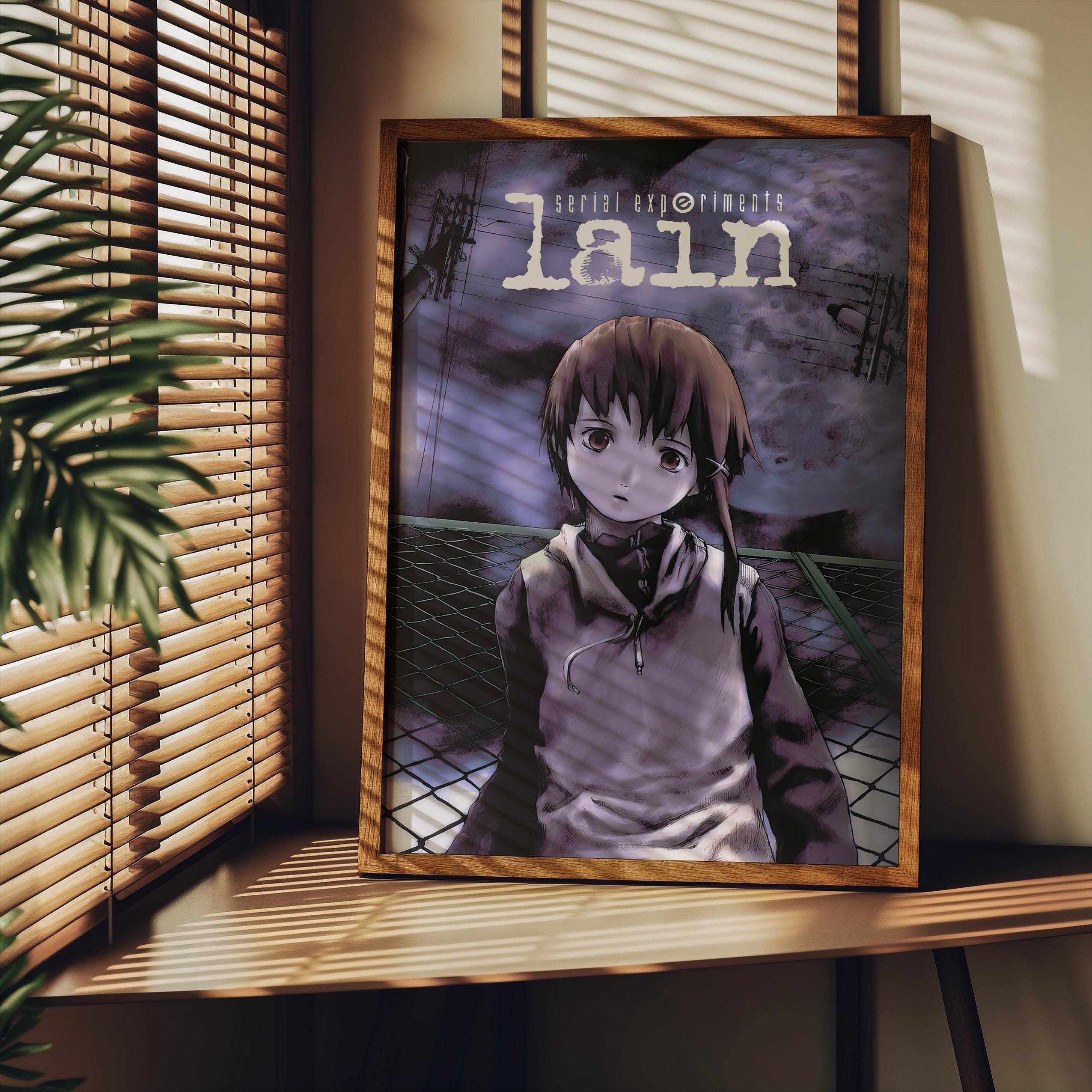 Serial Experiments Lain Poster: Gothic Anime Art Print - Etsy