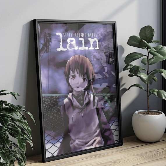 Serial Experiments Lain Poster: Gothic Anime Art Print - Etsy