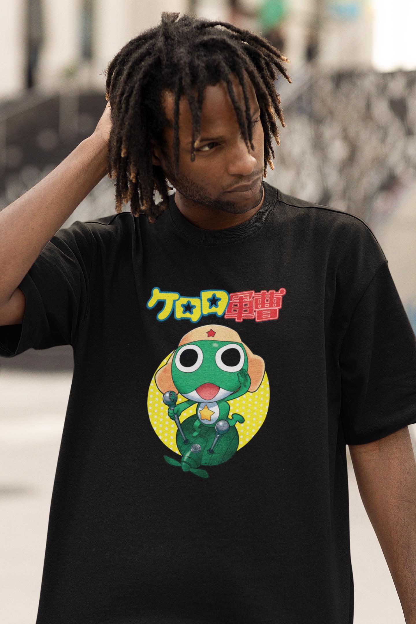 Geroro　※プロフ必読お願い　一つ Sgt. Frog Keroro T-shirt | Unisex Anime Graphic Tee | Classic