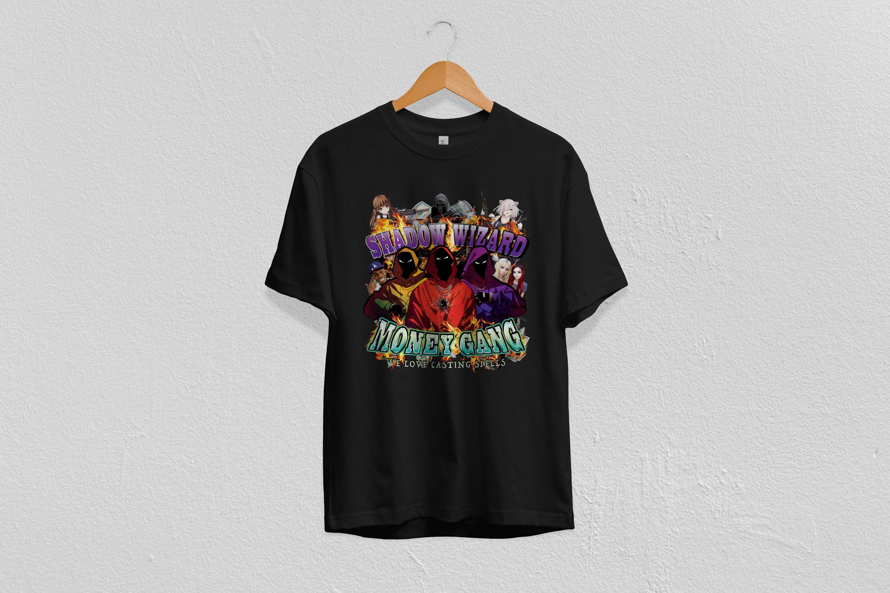Shadow Wizard Money Gang Box T-shirt, Unisex Graphic Tee, Shadow