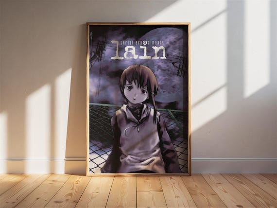 Serial Experiments Lain Poster: Gothic Anime Art Print - Etsy