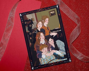 Little Women Christmas ~ Matte Print