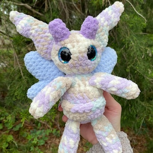 Fairy Plushie | Cottagecore Fae Plush | Handmade Crochet Plushies | Nature Sprite | Faery Plush | Whimsical Gifts | Tooth Fairy