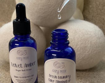 Dryer Ball Drops | Scented Laundry Oil | Choose Your Scent | Laundry Fragrance Aromatherapy