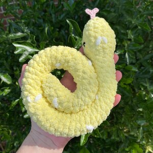 Snake Plushies | Year of the Snake | Crochet Amigurumi | Animal Plushies | Chinese Zodiac | Lunar New Year Snake Plush image 10