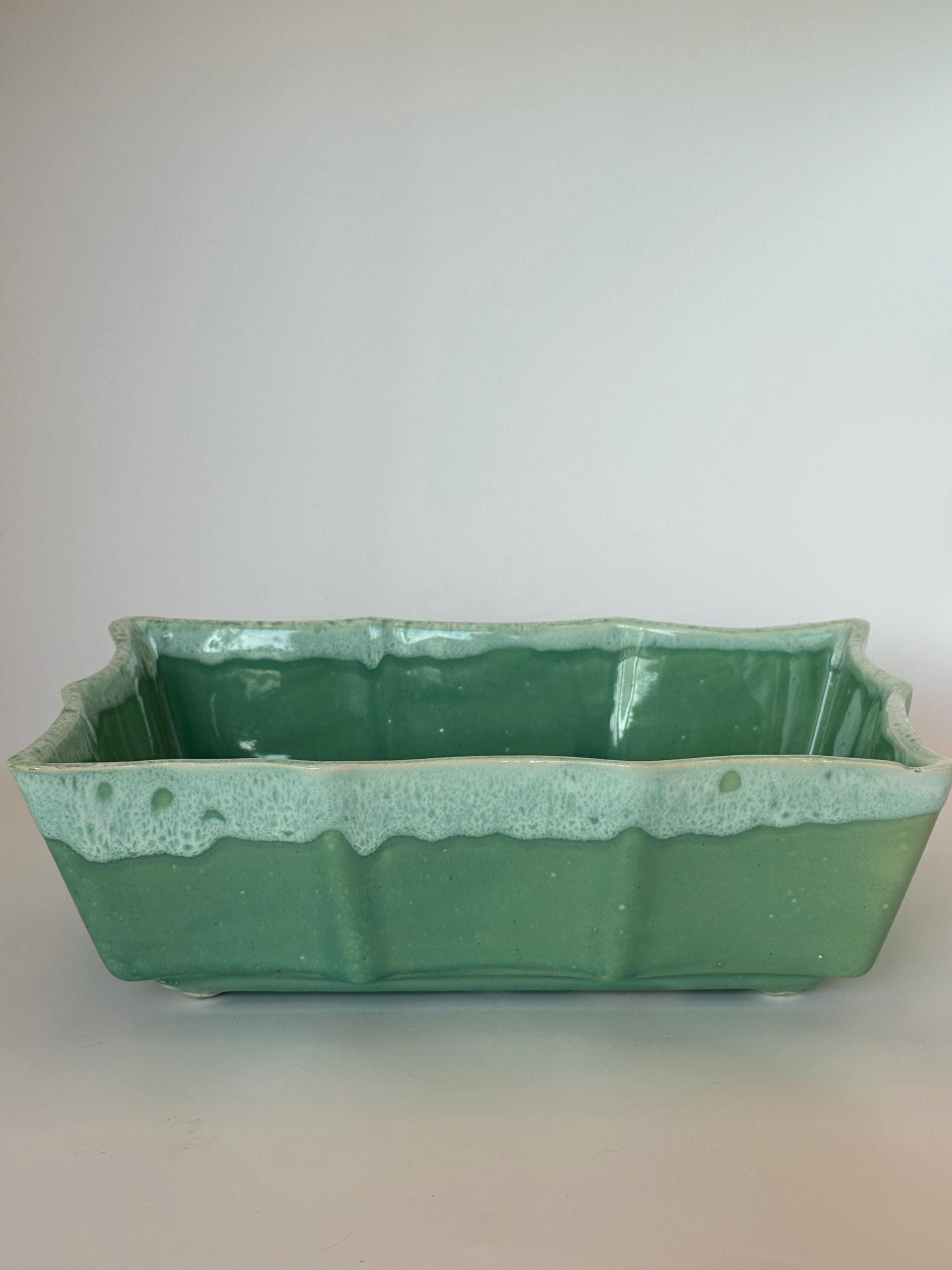 Poterie UPCO - Jardinière rectangulaire festonnée no 504