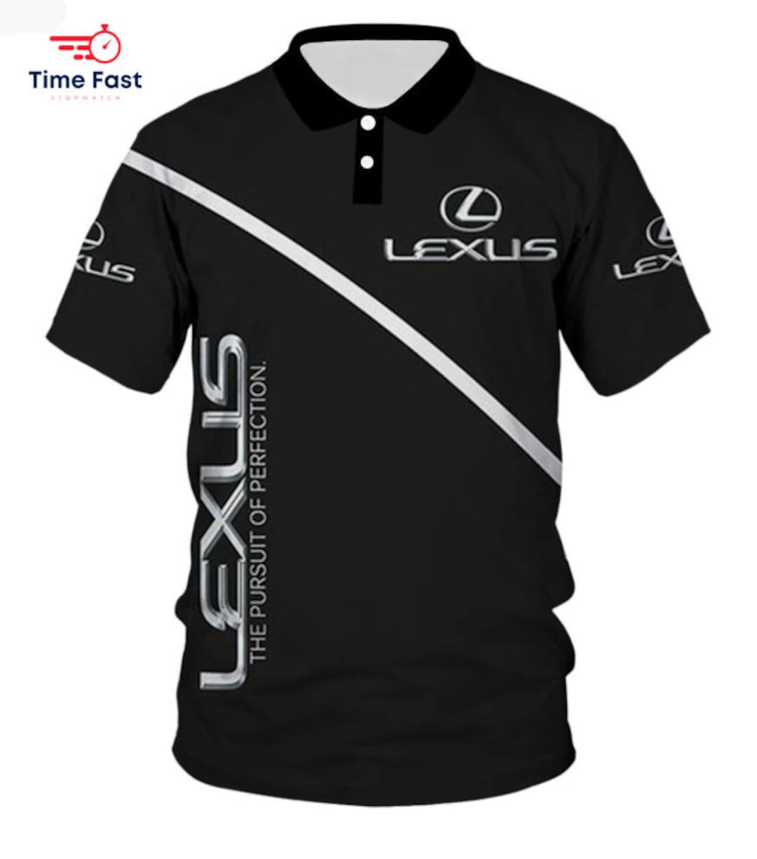 Lexus 3D for Fans Polo Size S-5XL