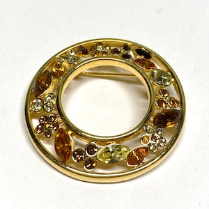 Vintage Autumnal Brooch