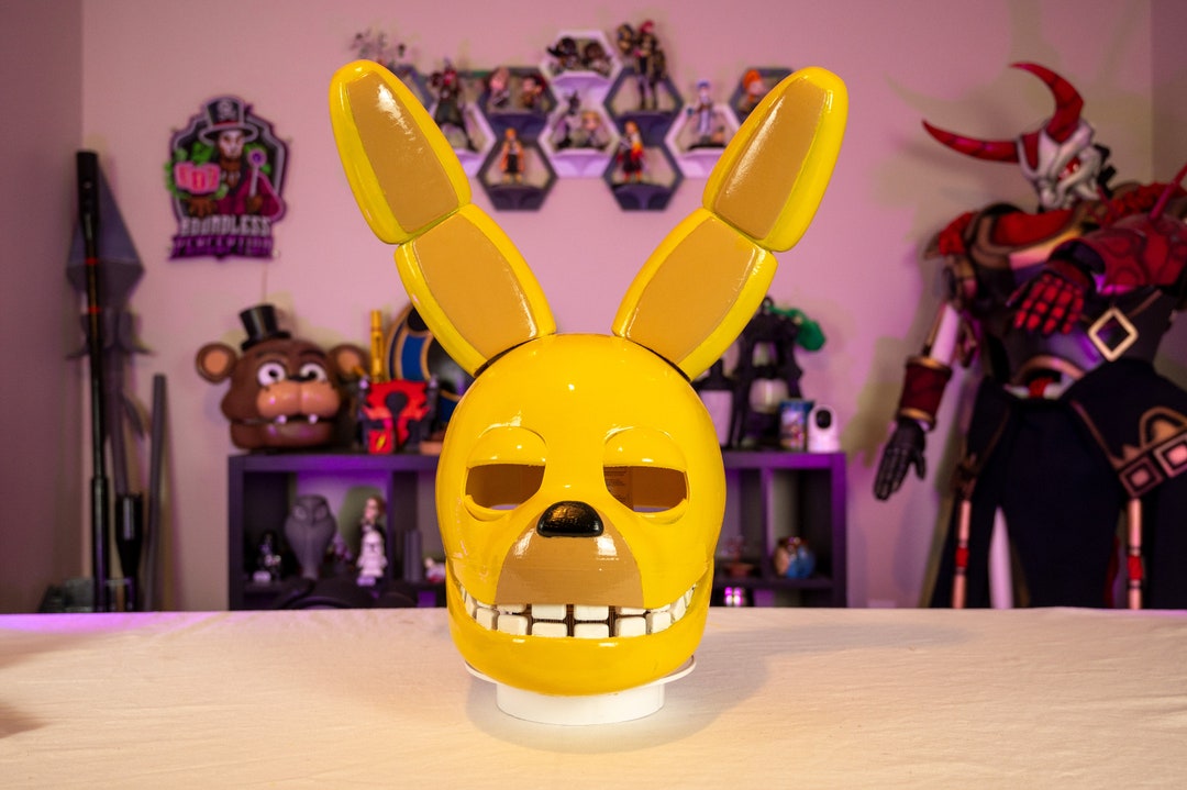 Spring Bonnie 3D Printed Five Nights at Freddie's Helmet Denmark