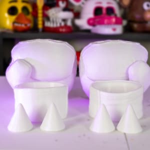 3D Printed Knuckles Cosplay Gloves - Wearable Costume Prop