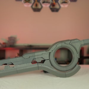 Shulk Xenoblade Chronicles Monado 3D-Printed Cosplay and Anime Sword Prop