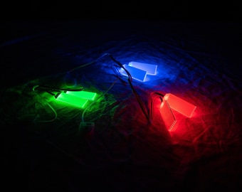 Cosplay and Anime Halloween DIY LED Light Eyes For Helmets Weapons and Props