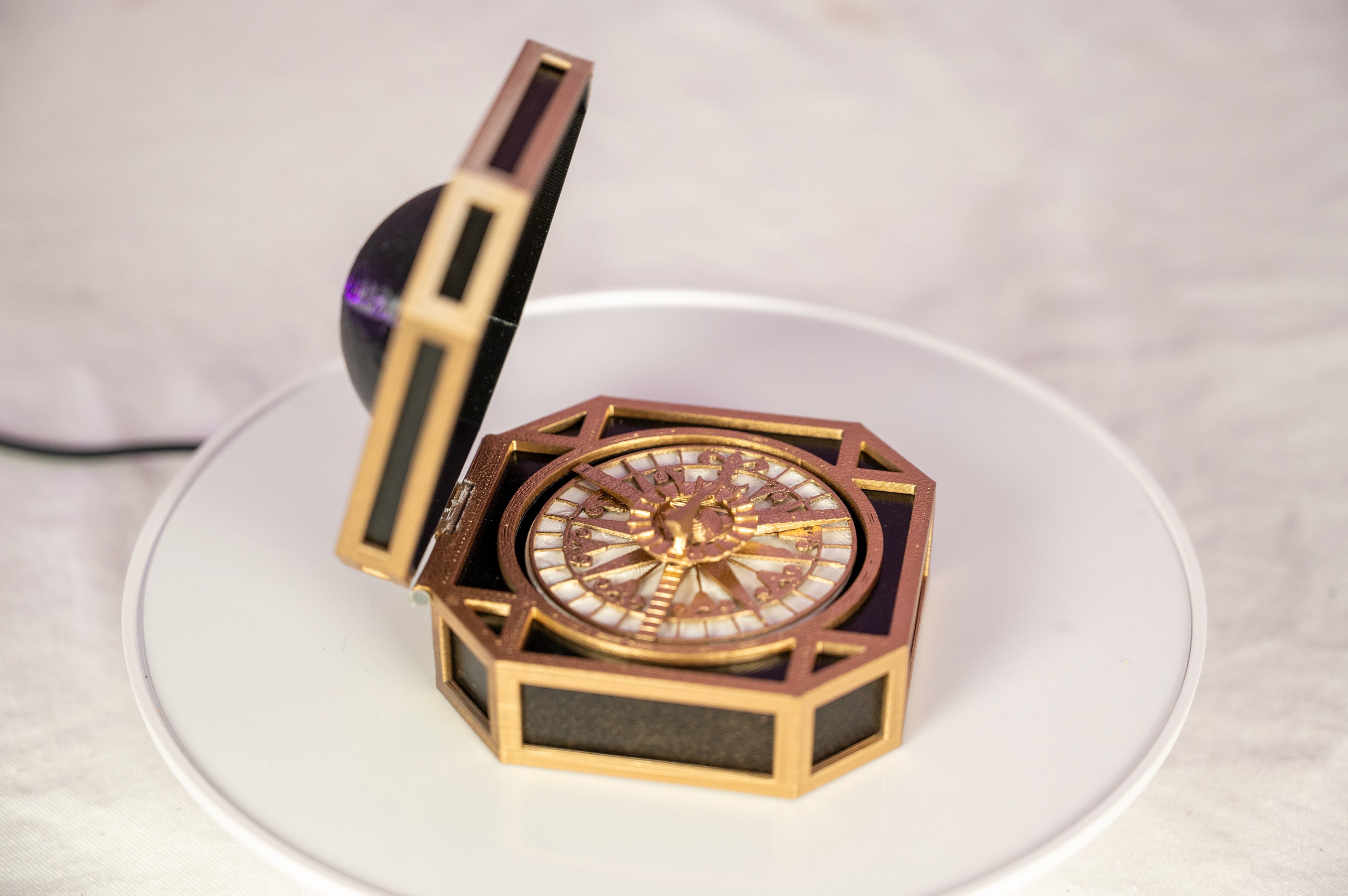3D Printed Captain Jack Sparrow Compass Pirates of the Caribbean Cosplay Prop Handcrafted Pirate