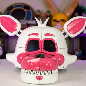 Five Nights At Freddys Funtime Foxy 3D-Printed Helmet