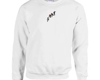 Community Minimalistic Embroidered Sweatshirt - Cozy & Stylish Gift