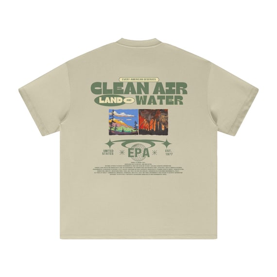 EPA Heavyweight Earth Tone T-Shirt - Clean Air, Land, and Water