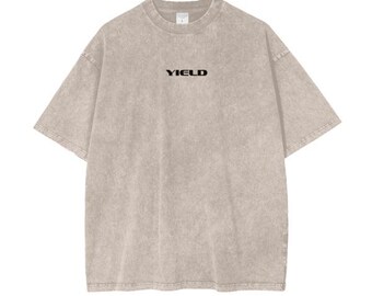 Pedestrian Yield Shirt,  Snow Washed Tee, Walkable Cities