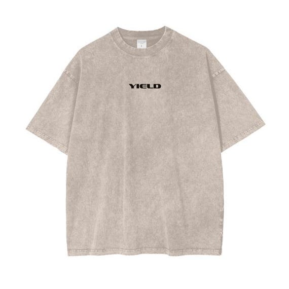 Pedestrian Yield Shirt,  Snow Washed Tee, Walkable Cities