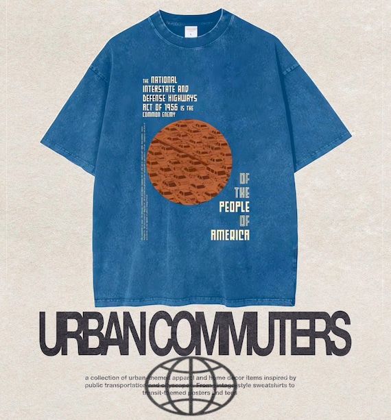 Anti-Highway Expansion Snow Washed T-Shirt, Propaganda Tee