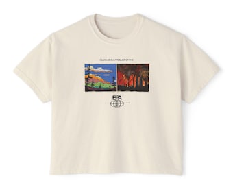 Clean Air EPA Graphic Tee – Retro Environmental Climate Activist Shirt