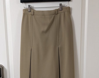 Gucci vintage khaki beige skirt (R6)