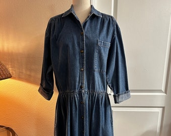 Robe en jean vintage Ransom (R4)