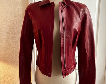 Caché Vintage Leather Jacket (R4)