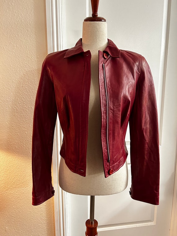 Caché Vintage Leather Jacket (R4)