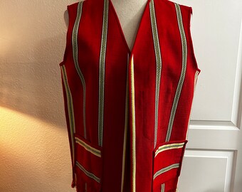 Handwoven Vintage Vest (R4)